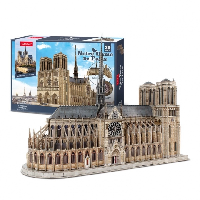 3D puzzle Katedrala Notre-Dame od CubicFun