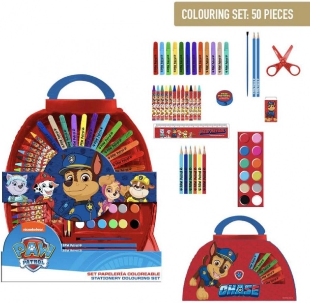 Set za crtanje za djecu PAW PATROL – 50 kom