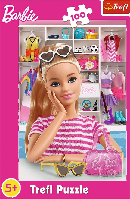 Puzzle 100 komada Upoznaj Barbie