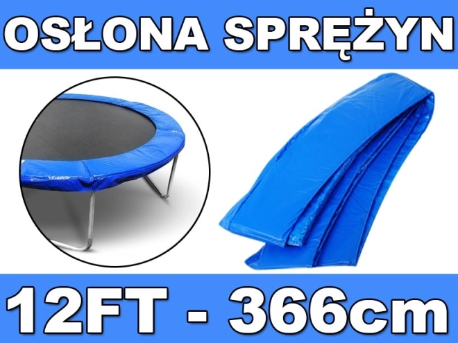 Zaštitni rub za opruge za vanjski trampolin 366 cm (12 ft) SKYRAMIZ plavi