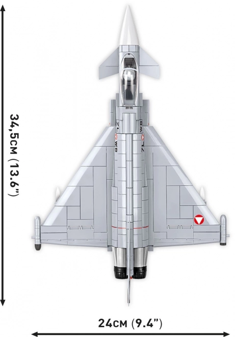 COBI 5850 Oružane snage Eurofighter Typhoon Austrija, 1:48, 578 k