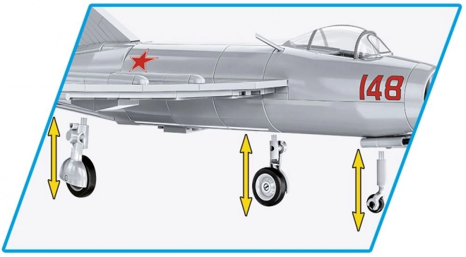 COBI 2416 Korejski rat MIG-15 FAGOT, 1:32, 504 k, 1 f