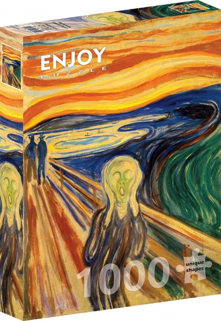 Slagalica Edvard Munch: Krik 1000 dijelova
