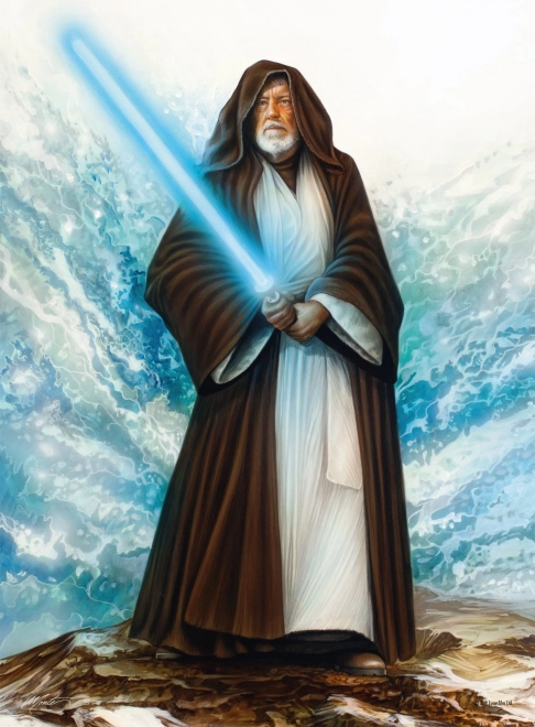 Puzzle SCHMIDT Star Wars: Majstor Jedi 1000 dijelova