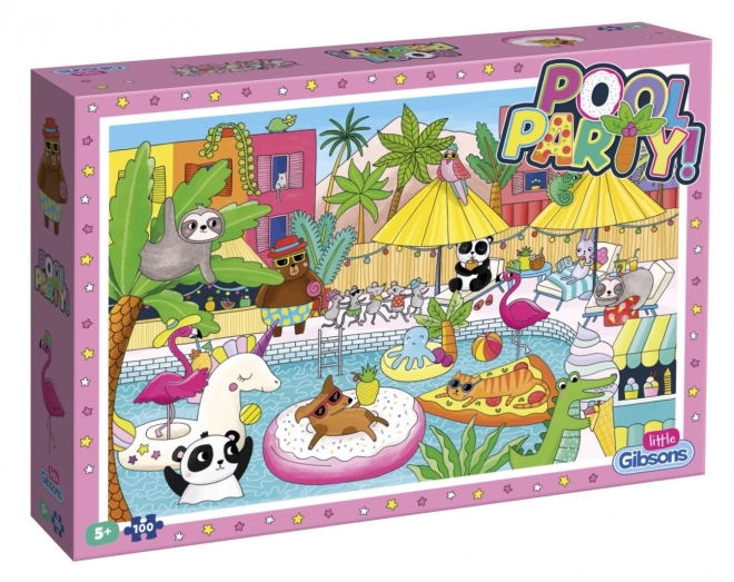 Puzzle Party u bazenu 100 komada