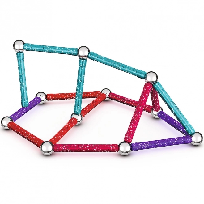 Magnetička građevna Geomag Glitter 60 dijelova