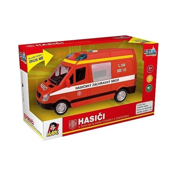 Auto vatrogasci na inerciju s češkim glasom