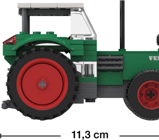 Komplet za izgradnju BRIXIES Plus Povijesni Traktor Fendt Farmer 105S