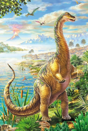 Veličanstveni sauropod s dugim vratom