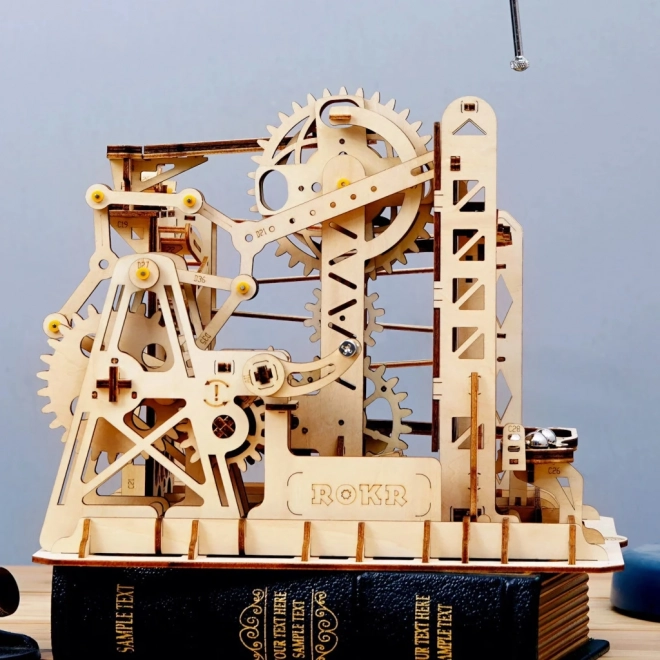 Kuglična staza Marble Explorer - 3D drvena građevina