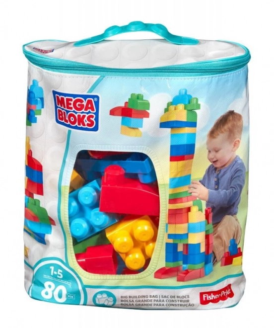 Mega Bloks Prvi Graditelji Kocke u plastičnoj vrećici 80 kom