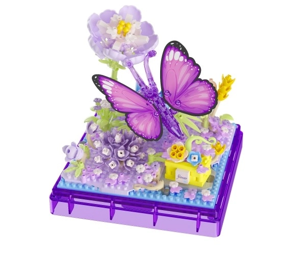 Komplet mini KOCO Leptir plast 471ks u kutiji 11x12x11cm