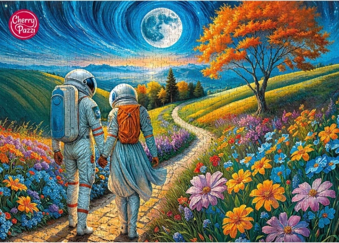 Puzzle Kozmička ljubav s 1000 dijelova