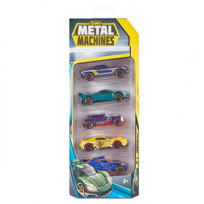 Auta ZURU Metal Machines 5-pak serija 2