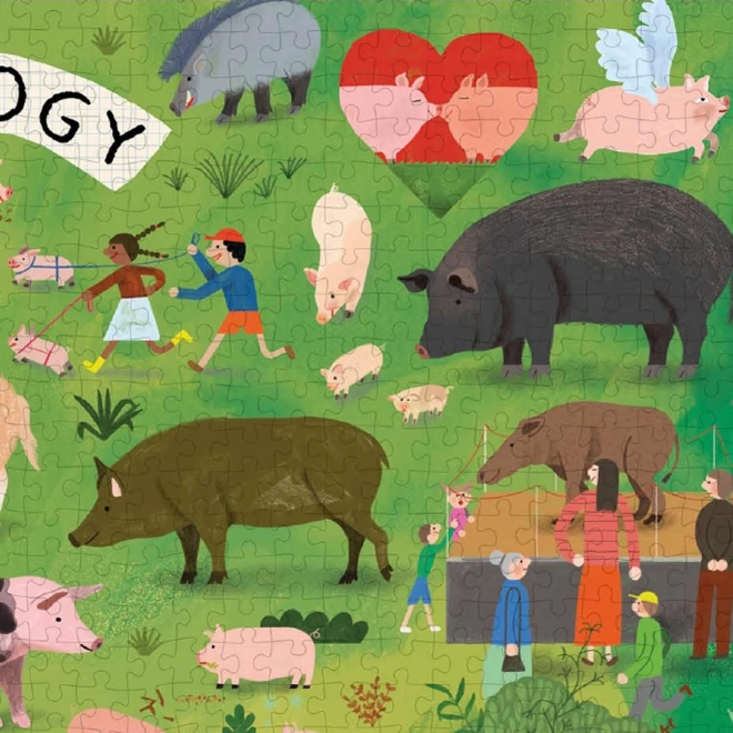 Puzzle Pigologie 1000 dijelova od Chronicle Books