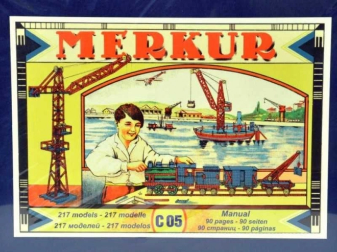 konstruktorski set Merkur Classic C05 – 217 modela
