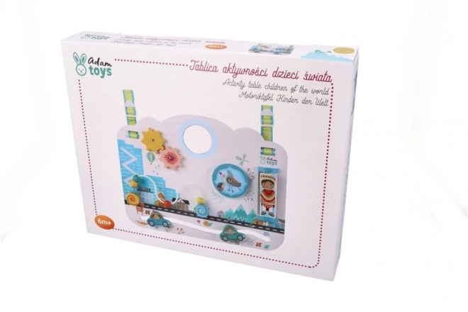 Tabla s aktivnostima za malu djecu Adam Toys