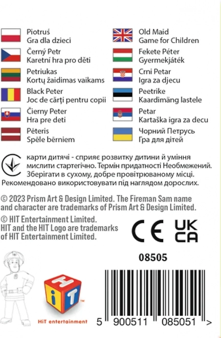 TREFL Crni Petar Vatrogasac Sam