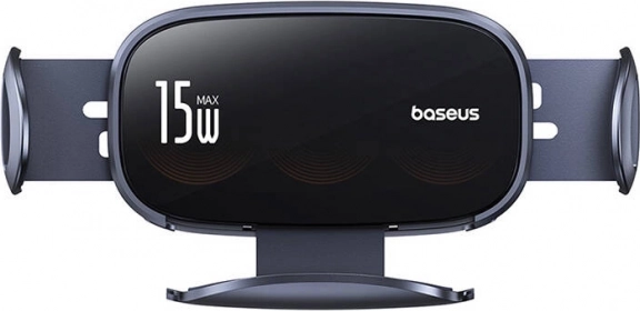 Držač za automobil s bežičnim punjenjem BASEUS LightChaser 15W (crni)