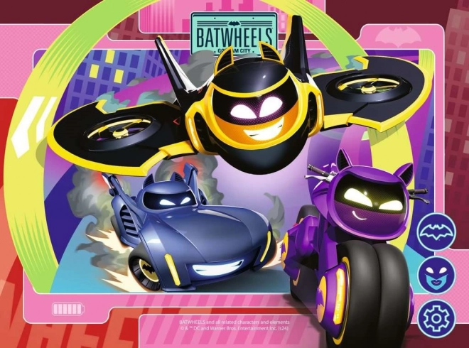 Puzzle Batwheels od Ravensburger, 4u1