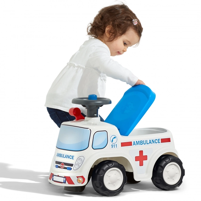 FALK Guralica Ambulance s otvorivim sjedalom i sirenom na volanu