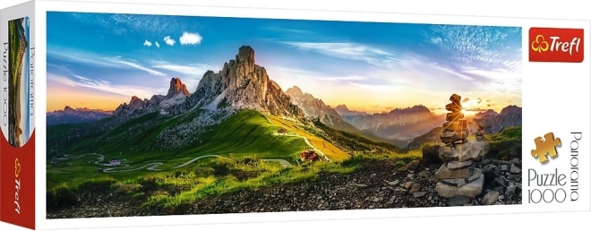 Puzzle 1000 dijelova Passo di Giau, Dolomiti - Panorama