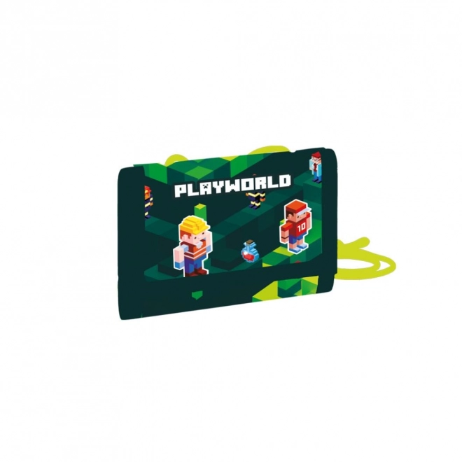 Dječji tekstilni novčanik s motivom Playworld