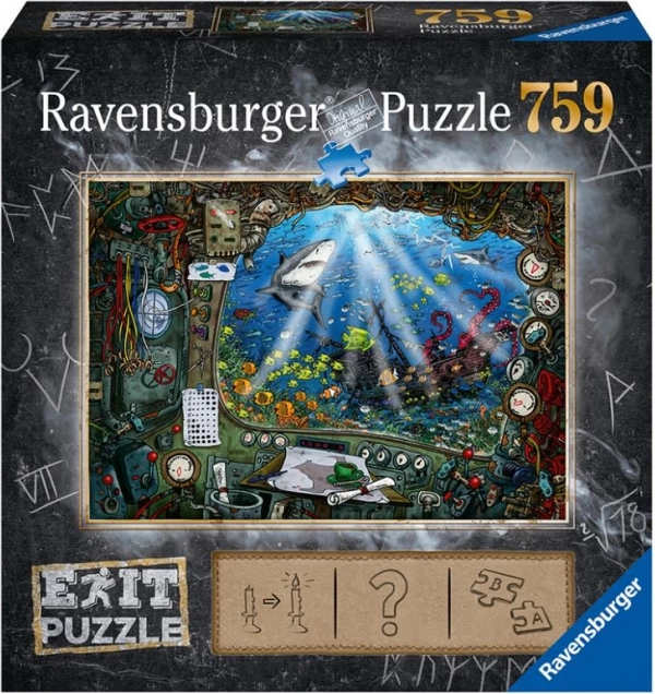 Ravensburger Puzzle EXIT: Podmornica 759 kom