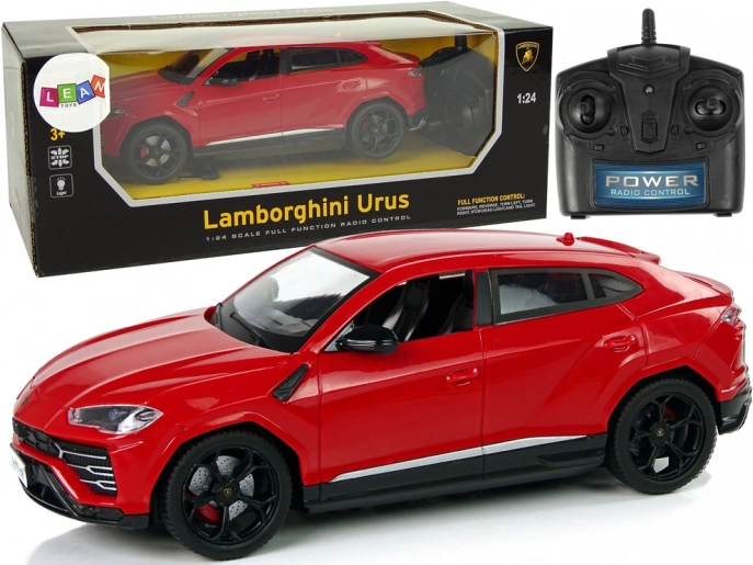 RC auto 1:24 LAMBORGHINI Urus crveno sa svjetlima 2,4 GHz