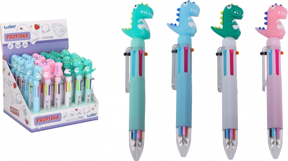 Višebojna olovka s ukrasom Dinosaurus