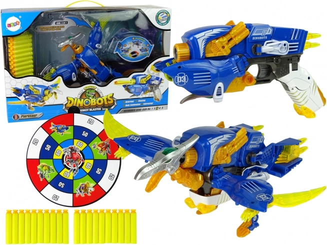 Dinobots 2u1 dinosaurus pterosaur za strelice s metom