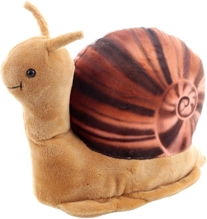 plišani puž 24 cm eco friendly