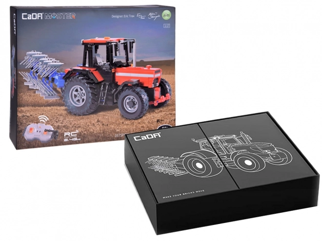 Veliki set blokova 1675-ele 1:17 Traktor + plug na daljinsko upravljanje ZA5251
