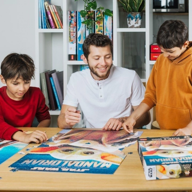 TREFL Puzzle Premium Plus Star Wars: Mandalorian - Grogu 1000 komada
