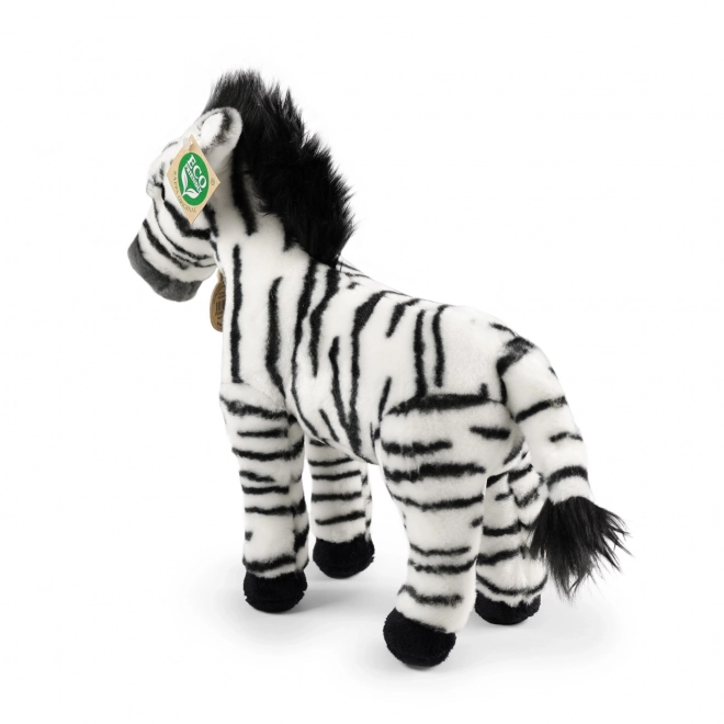 Plišna zebra stojeća 30 cm EKOLOŠKI PRIHVATLJIVO