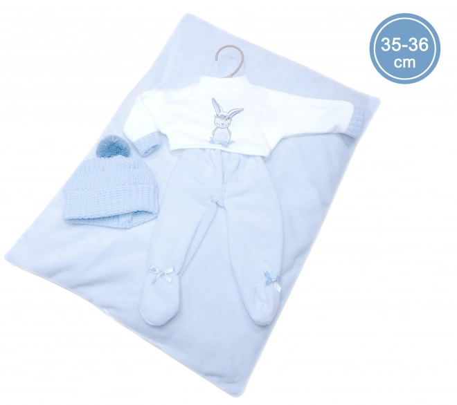 Llorens M635-55 outfit za lutku bebu NEW BORN veličine 35-36 cm