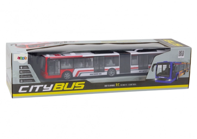 RC daljinski upravljani gradski autobus crveno/bijeli