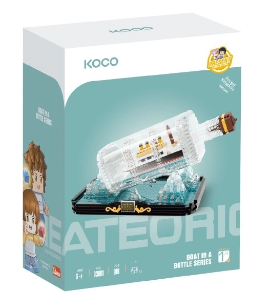 Komplet KOCO Titanic u Boci