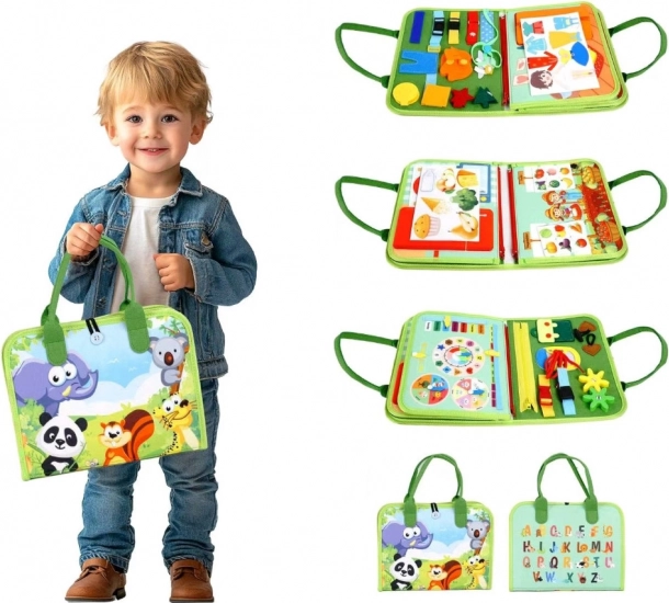 Senzorička busy knjiga Safari 2Kids Toys
