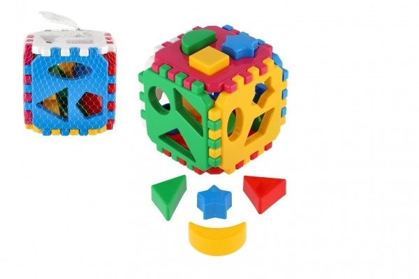 Umetnička kocka plast 12x12cm u mreži 12m+