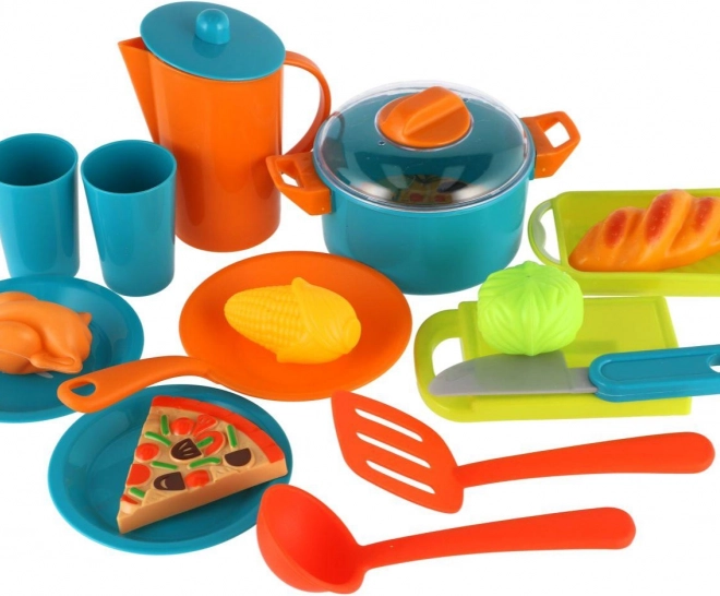 Plastični kuhinjski set posuđa za djecu