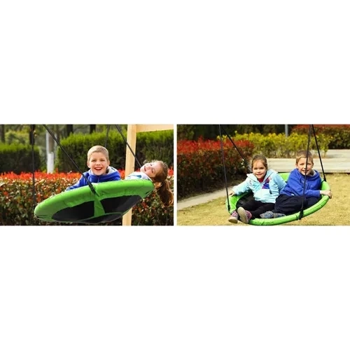 Ljuljačka Roda gnijezdo 100cm zeleno-crna 23514