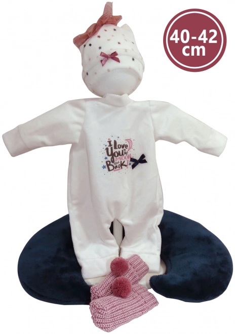 Llorens M740-50P odijelo za lutku bebu NEW BORN veličine 40-42 cm