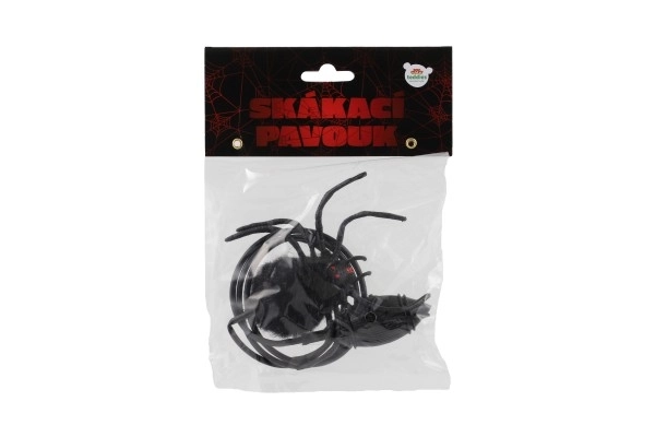 Skakajući pauk pliš/plastika 7cm u vrećici 14x19x3cm