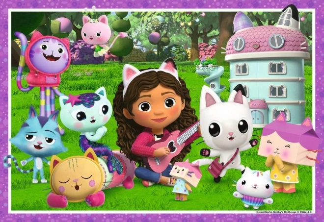 Ravensburger puzzle Mačja kućica Gabby 35 dijelova