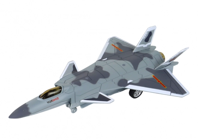 Model aviona s trenjem Black Grey