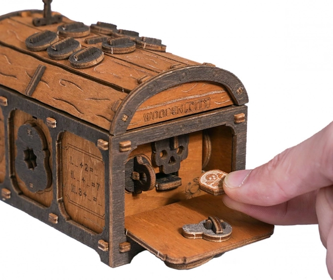 Escape Room Drvena Škrinja s Blagom, 3D zagonetka