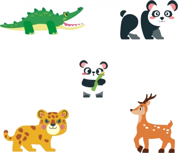 Slatke figurice rijetkih životinja