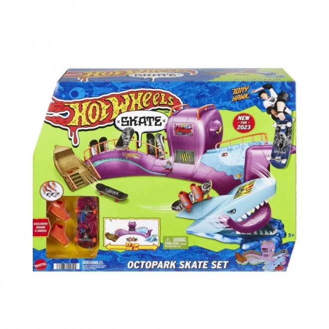 Hot Wheels Skate Octopark s fingerboardom i cipelama