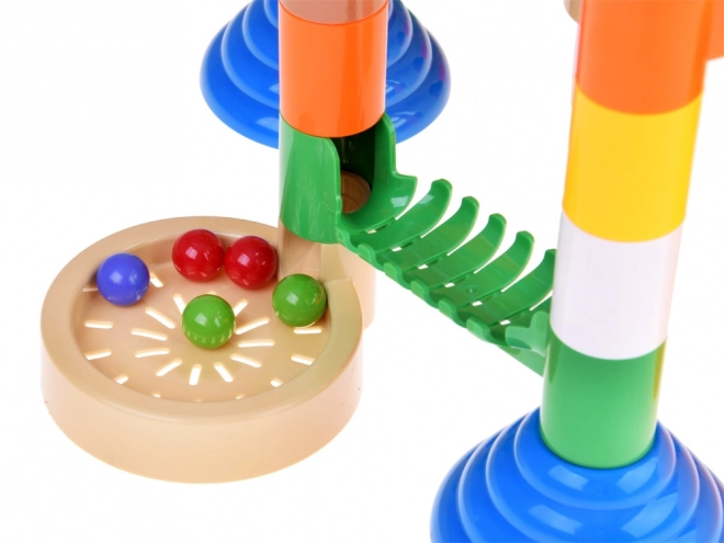 Šarena mega staza za kuglice MARBLE na baterije